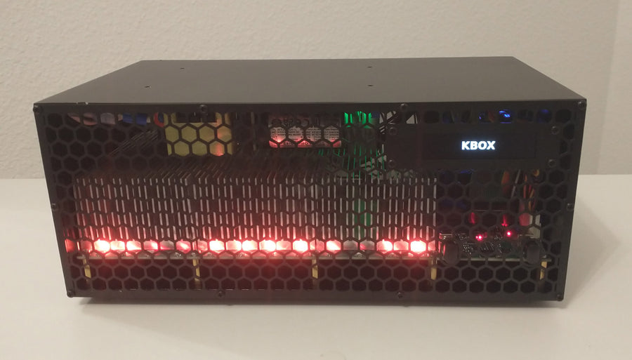 KBOX web interface