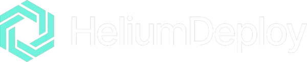 HeliumDeploy Logo White