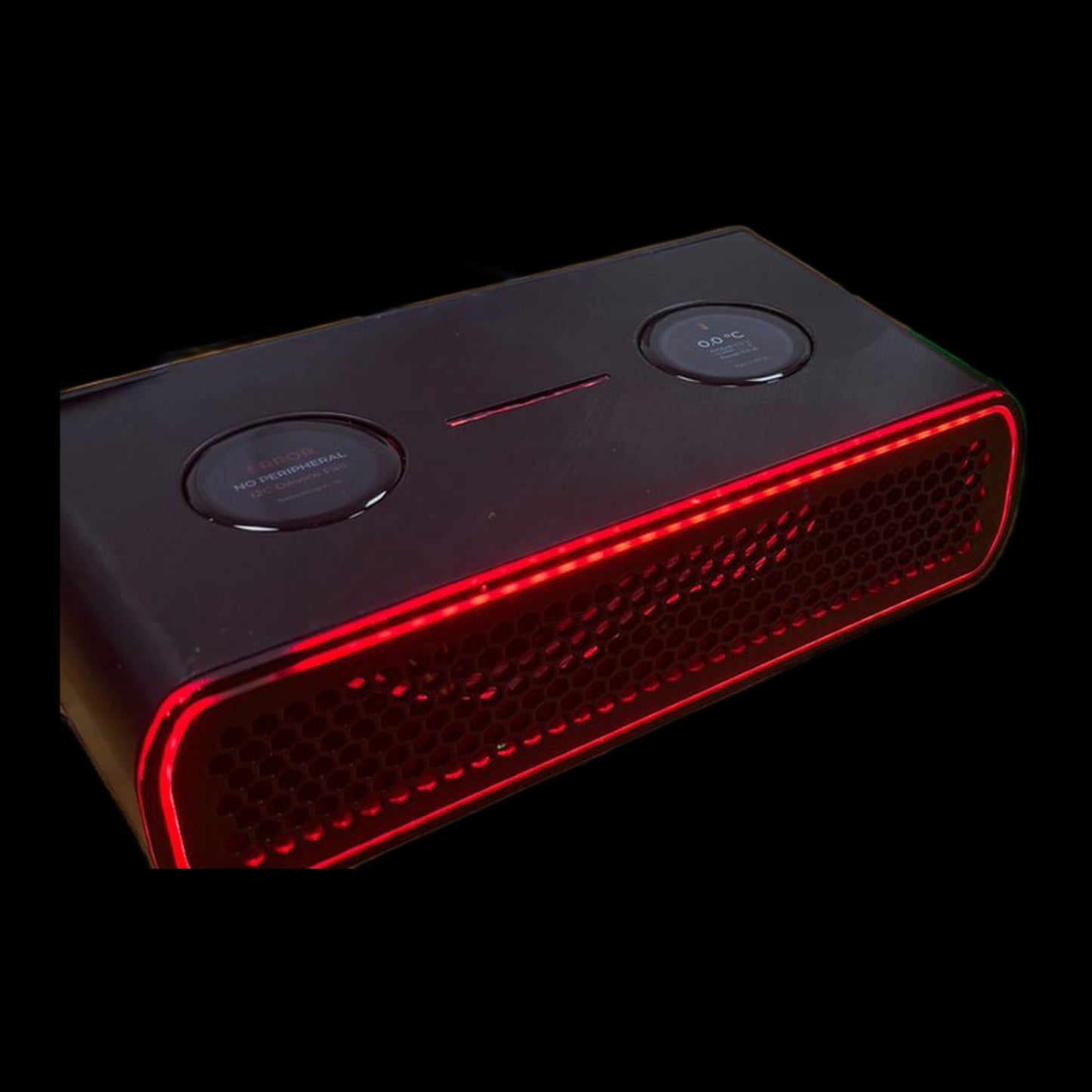 Hammer Miner Thor P3 with the front LED strip set to red