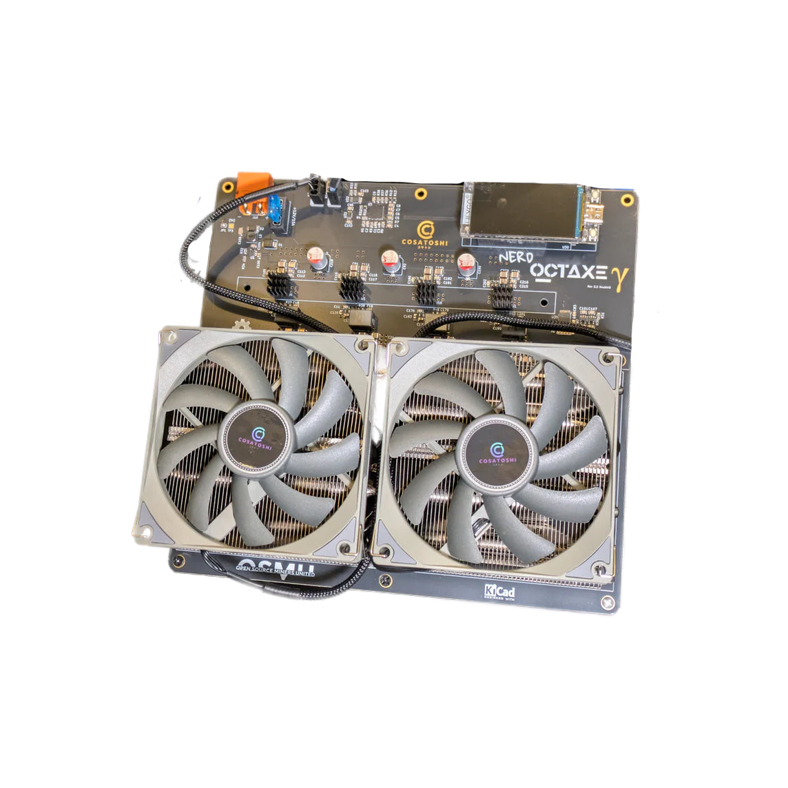 NerdOctaxe Home Bitcoin Miner (Up To 12TH/s)