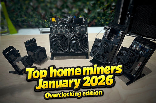 Top 5 miners at Home January 2026 (Overclocking edition)