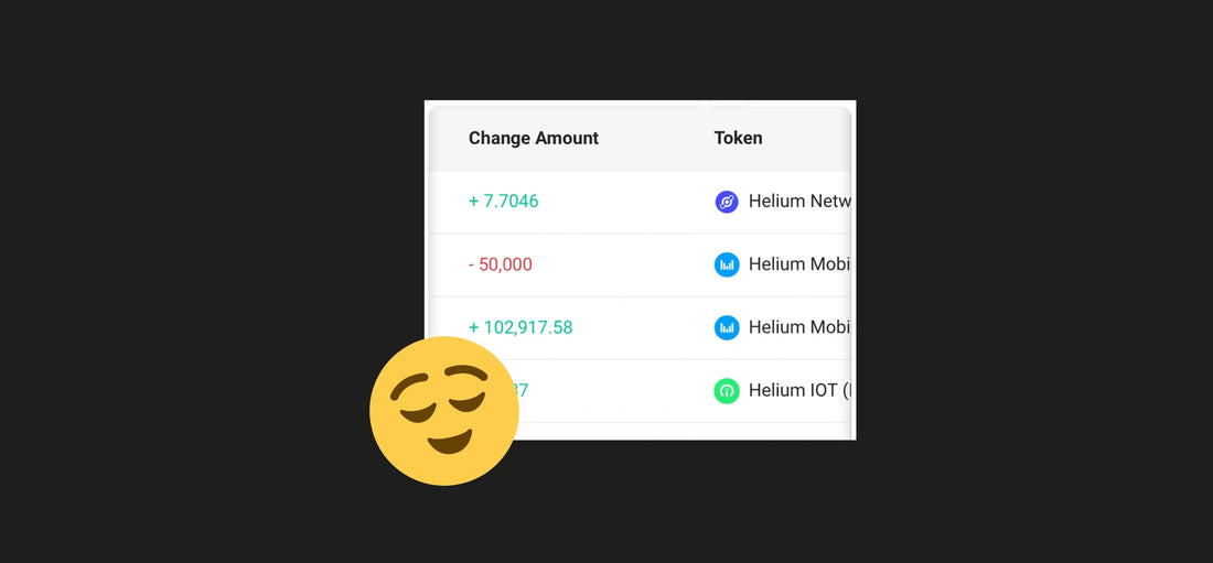 How to view your helium wallet transactions