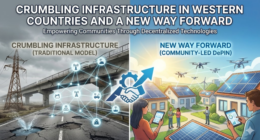 Crumbling Infrastructure in Western Countries and a New Way Forward