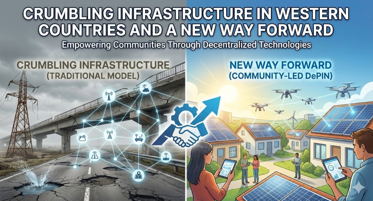 Crumbling Infrastructure in Western Countries and a New Way Forward
