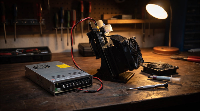 The Garage Tuners: It Ships at 4.8 Terahash. Theirs Runs at 6.5.