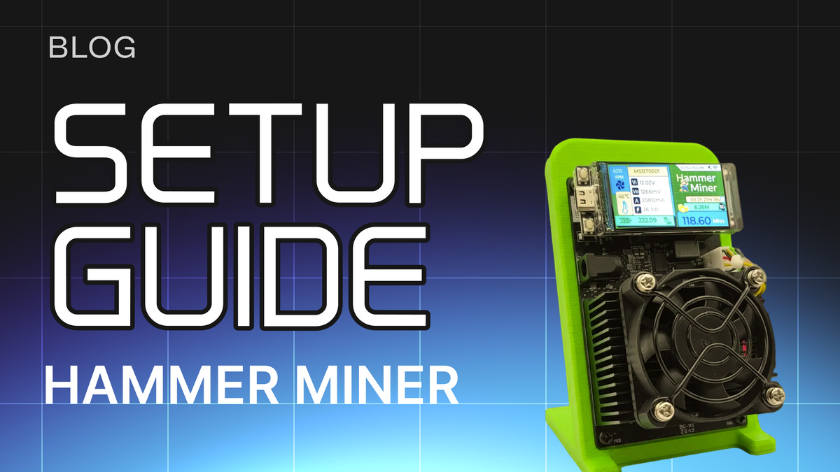 Hammer Miner SOLO DOGECOIN Lottery Mining Setup Guide