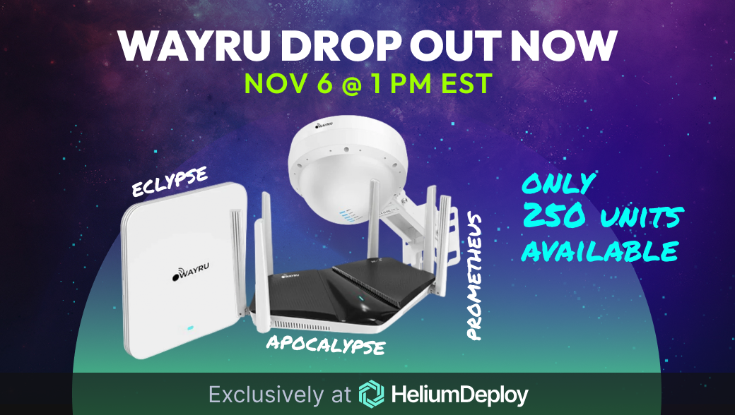 Helium Deploy Inc. Becomes the Exclusive Distributor for Wayru.io in North America