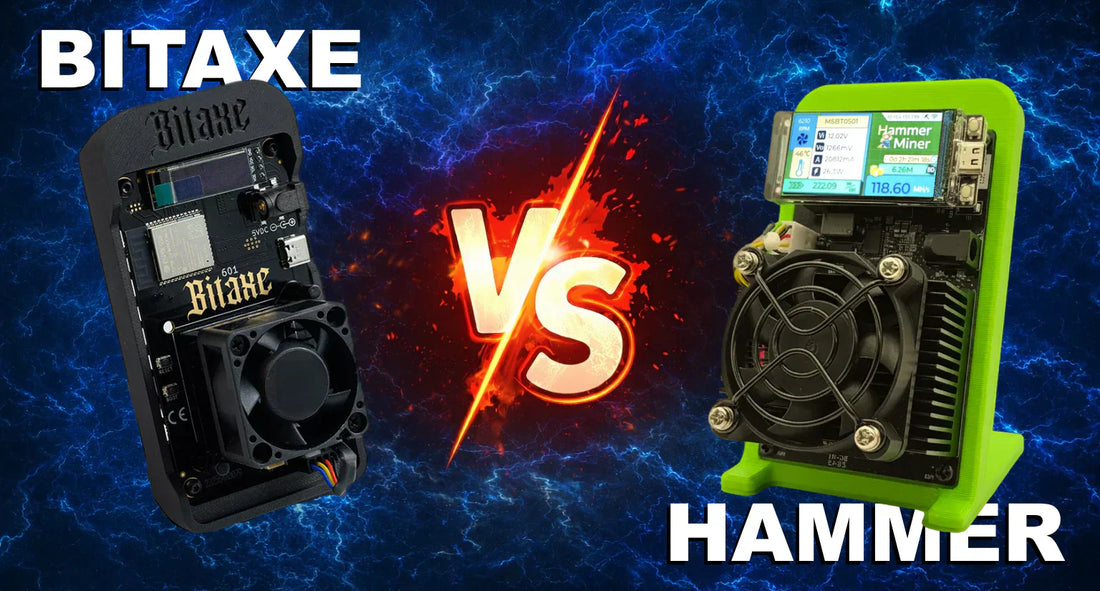 Bitaxe vs Hammer Miner. Who wins?