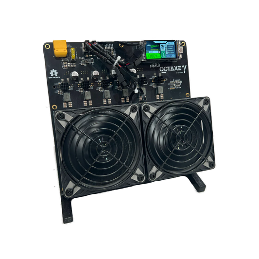 NerdOctaxe 8-chip solo Bitcoin miner front view