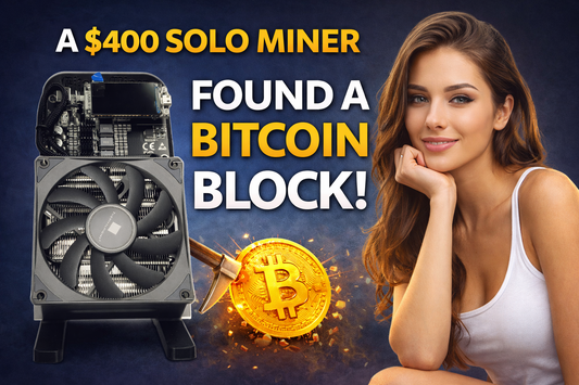 He Did the “Impossible”: A $400 Solo Miner Just Found a Bitcoin Block