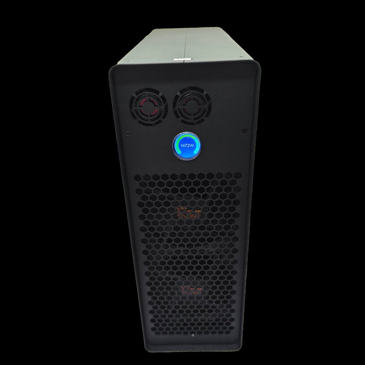 PunkHash 70T angled front view with hashrate display