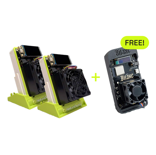 2 Hammer Miners SCRYPT (Doge/LTC) + Bitaxe Gamma Free