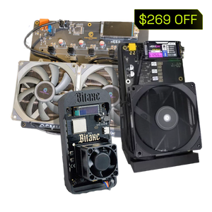 Bundle 4: NerdOctaxe (12TH/s), NerdQaxe++ (6TH/s), Bitaxe Gamma (1.2TH/s)