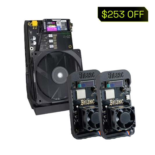 Bundle 5: NerdQaxe++ (6TH/s), 2x Bitaxe Gamma (1.2TH)