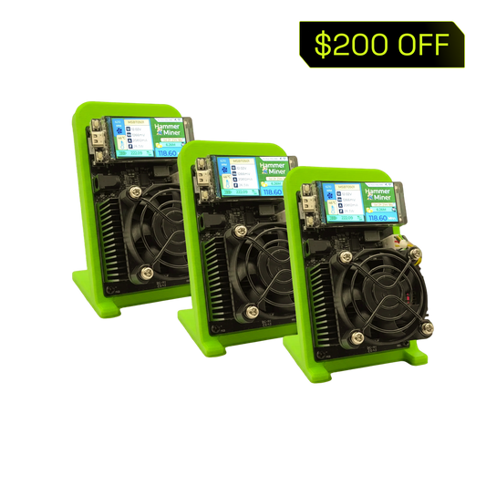 Bundle 7: 3x Hammer Miner (105MH/s)