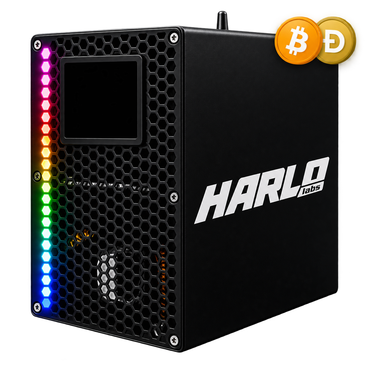 Harlo H15 Dual — Bitcoin + Dogecoin