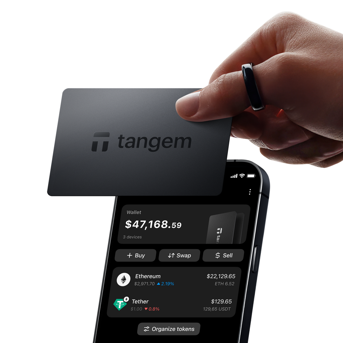 Tangem Wallet 2 Card set