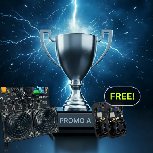 Battle 2 Winner: Buy 1 NerdOctaxe, Get 2 Bitaxe Gamma 601 V1 FREE