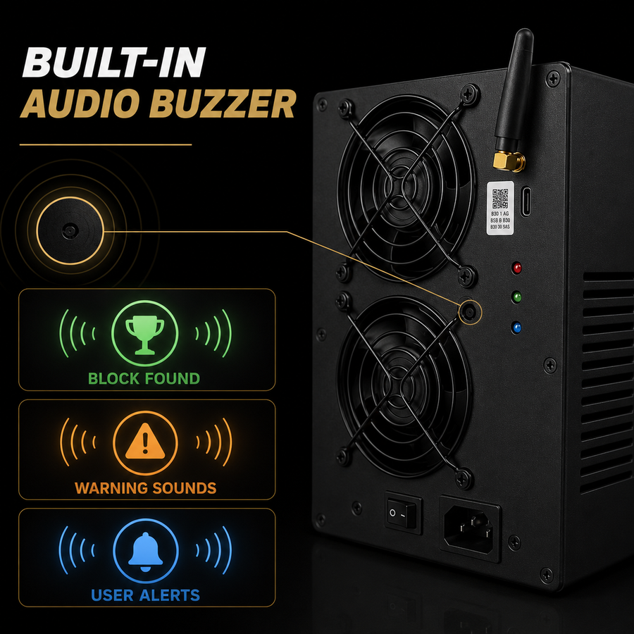 B30 audio alerts