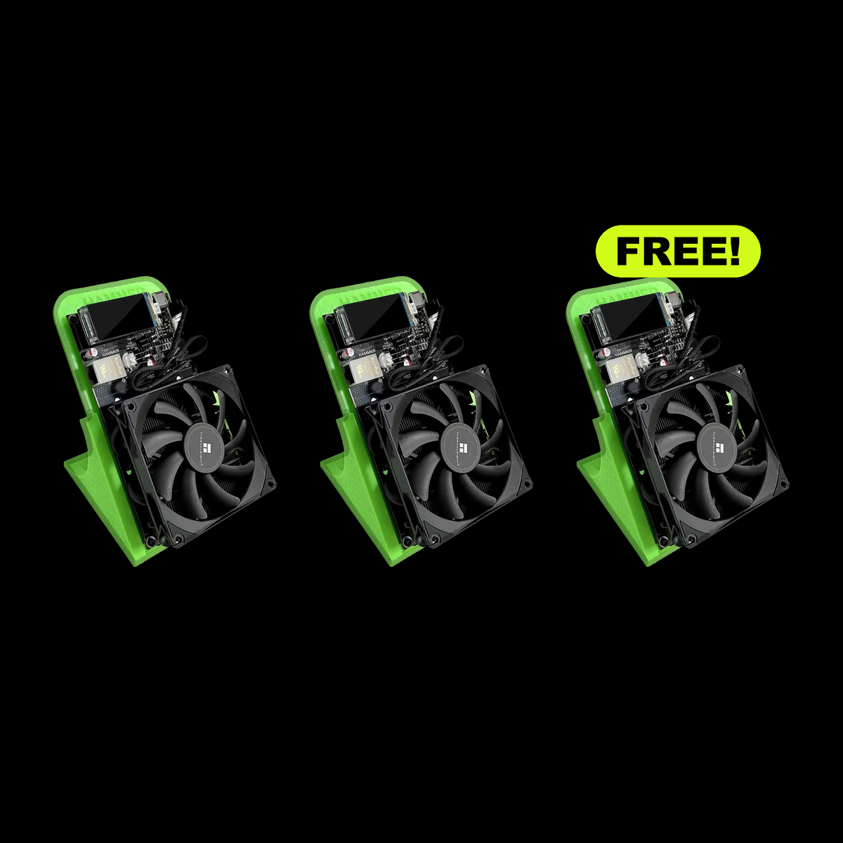 Three Hammer DC06 miners, buy two get one free