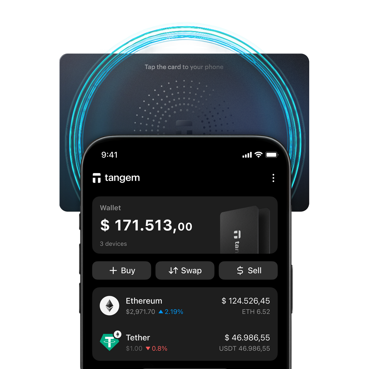 Tangem Wallet 2 Card set