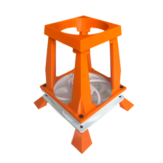 Quad Cooling Tower for Bitaxe Gamma 601s