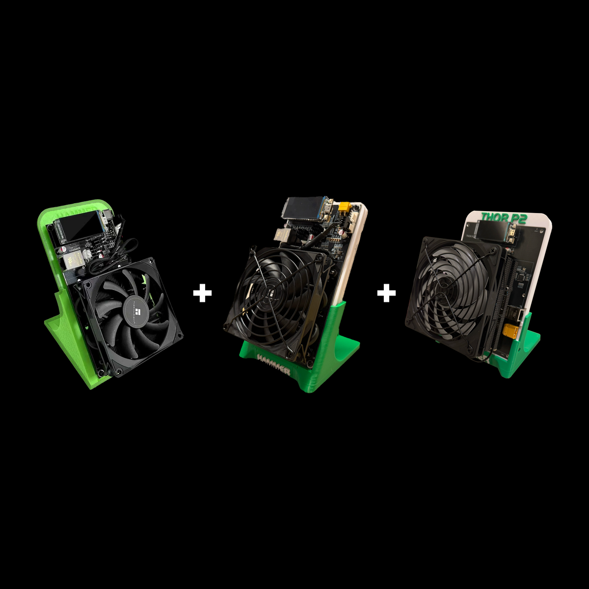 Hammer DC06, BC04 and Thor P2 trio bundle