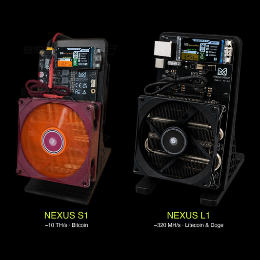 NEXUS DUAL PACK — S1 (Bitcoin) + L1 (Litecoin / Dogecoin)
