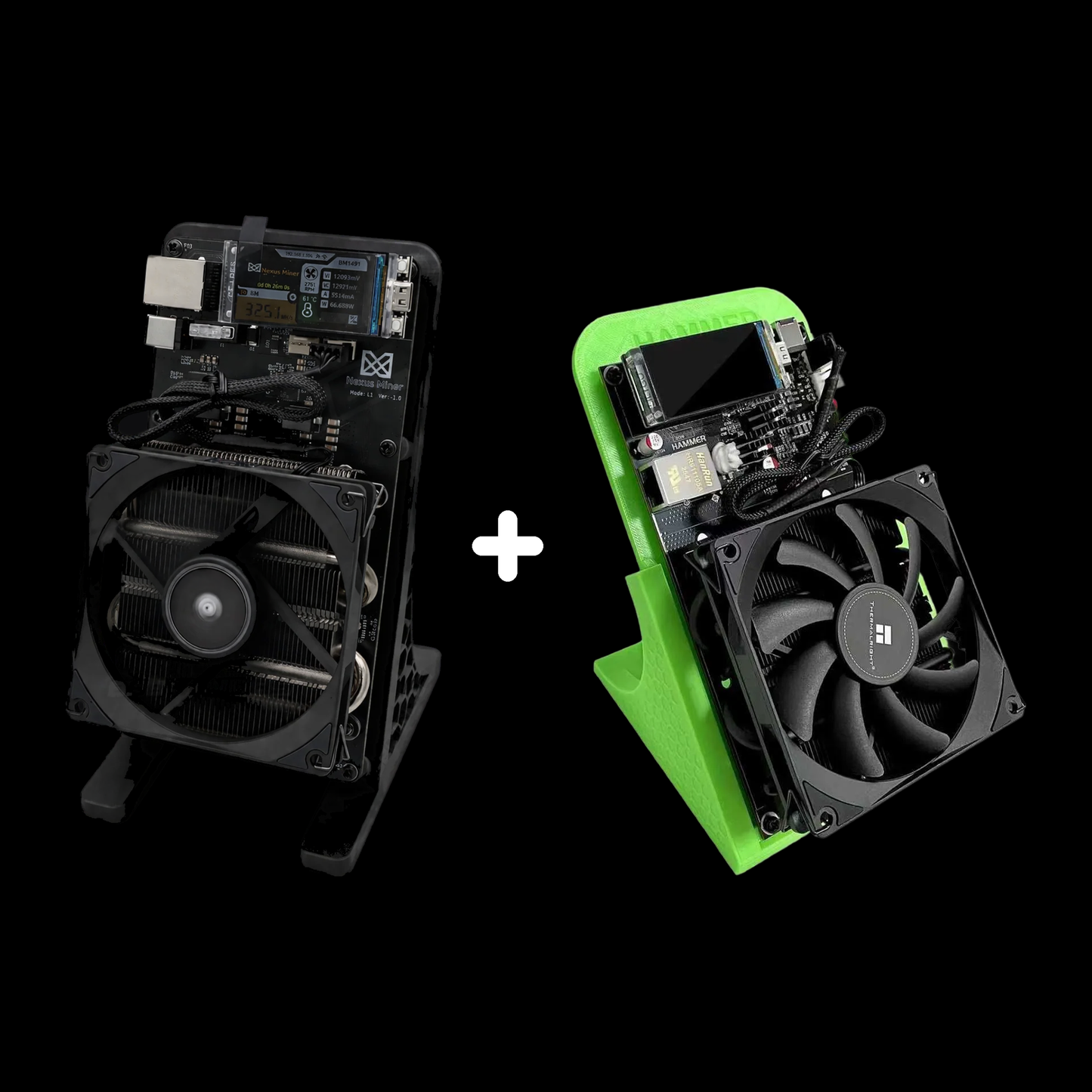 Scrypt Power Bundle: Nexus L1 + Hammer DC06 (650 MH/s)