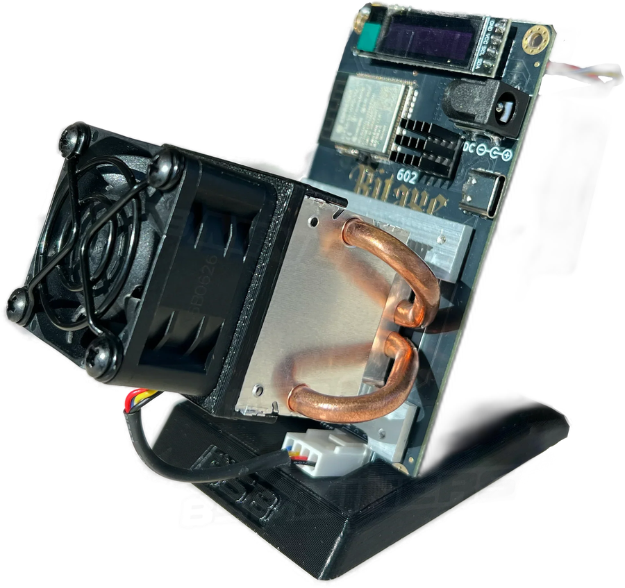 BSB Bitaxe Gamma 602 solo Bitcoin miner