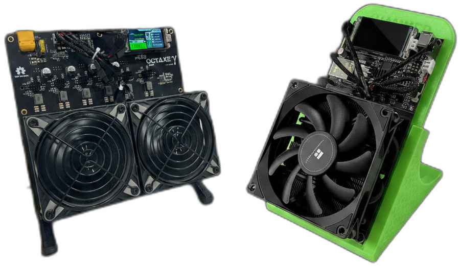 Ultimate Dual Mining Bundle — NerdOctaxe + free Hammer DC06